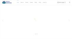 Desktop Screenshot of echjayindustries.com